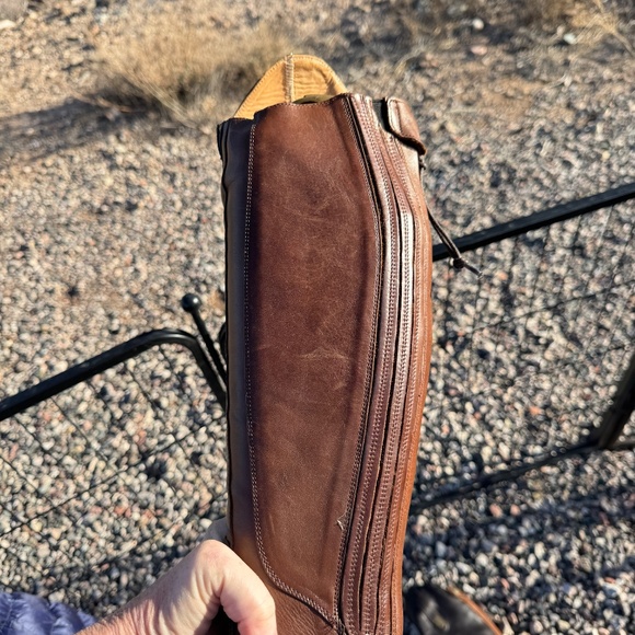 Mountain Horse Sovereign field boots Brown NWOB Size 7 Tall/Slim + Extras! - Picture 12 of 13